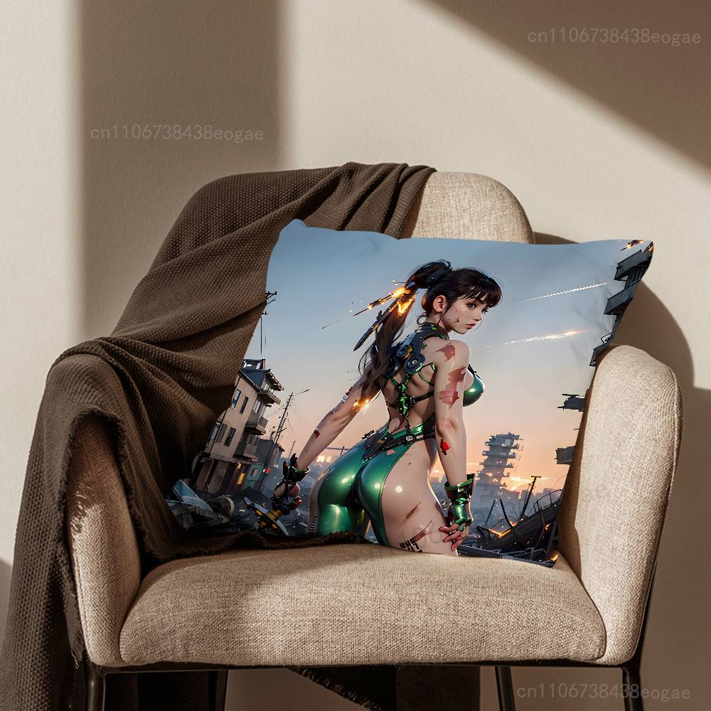 Game S-Stellar B-Blade Pillow Case Living Room Sofa Cushion Cover Suitable For Home Bedroom Decoration And Protector