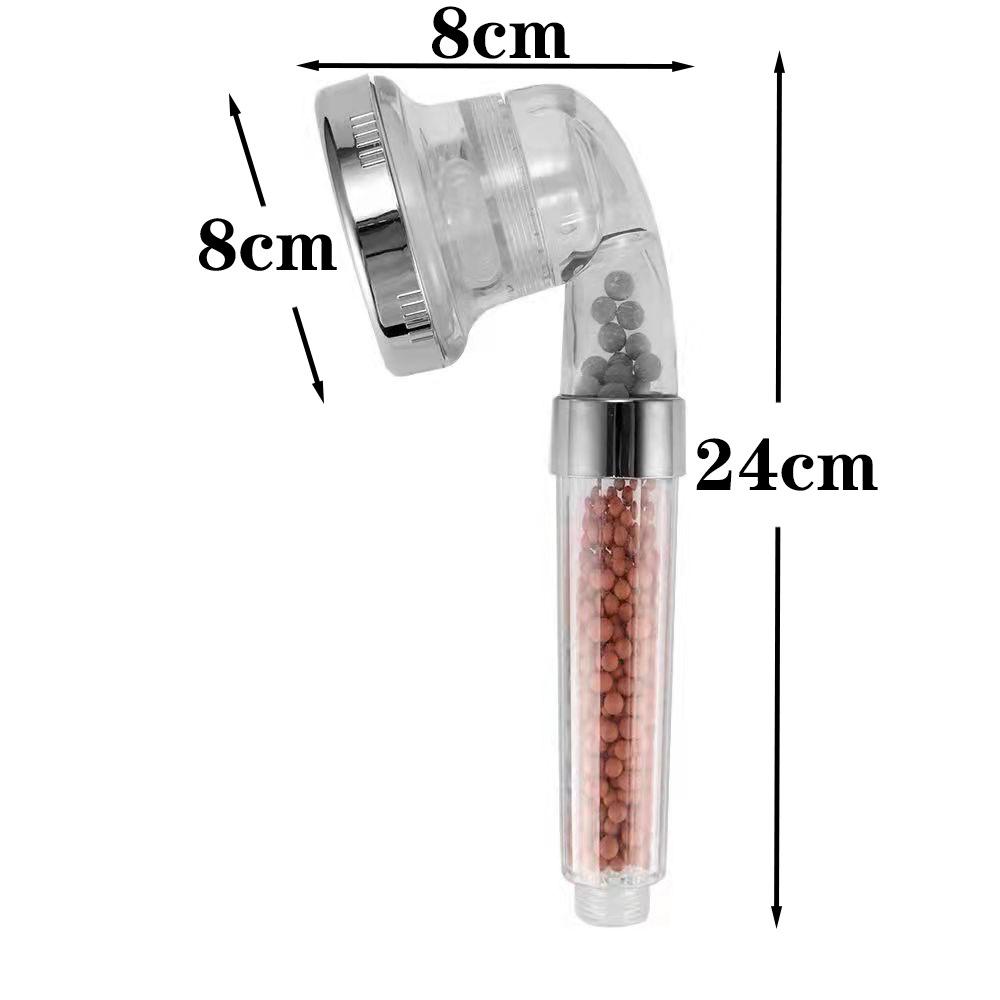 Handheld Shower Head with Negative Ion Pressure for Home Bathing