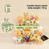 Angel Cute Baking Heart Hugging Pajamas Butter Bear Model Desktop Set Ornament