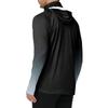 Men's Outdoor Casual Gradient Print Hooded Long Sleeve Sun Protection Shirt Lightweight Breathable Quick Dry Sports Top