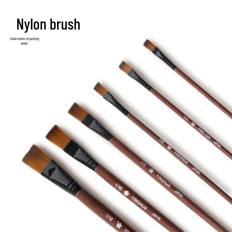 

Cherry Blossom 6-Sheet Set: Watercolor, Acrylic & Oil Painting Brushes (Model 8206) 2# 4# 6# 8# 10# 12#