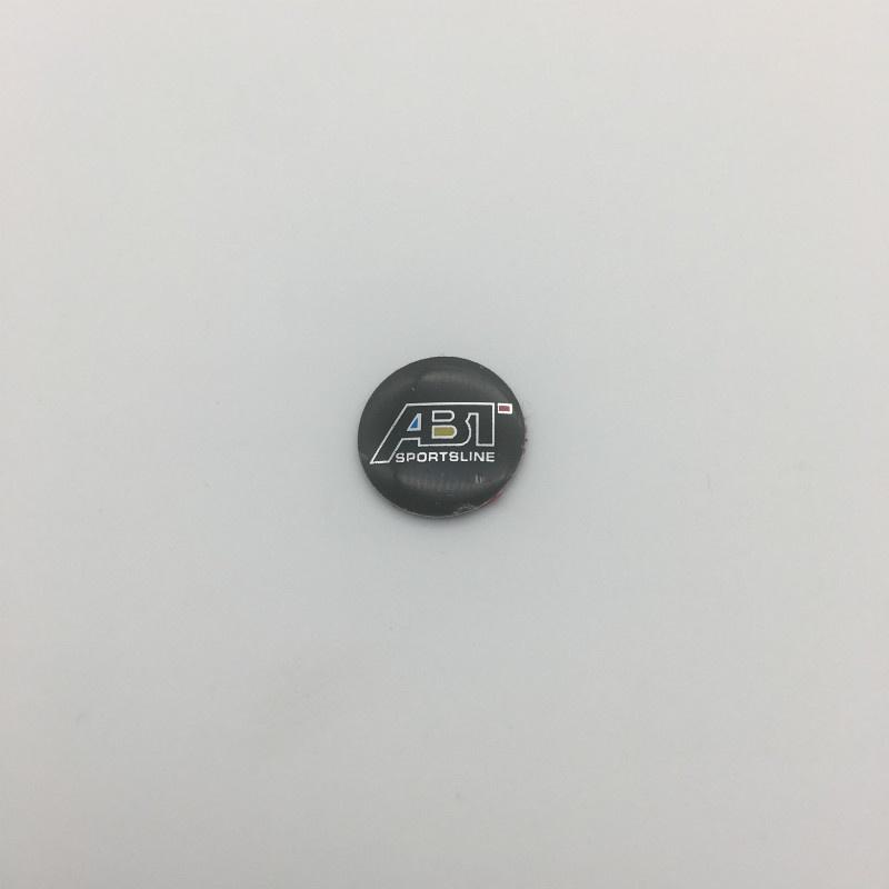 2 Piezas 14mm Adhesivo Emblema Llave de Coche Mando a Distancia Insignia Audio Adhesivo para Jetta Passat Polo Tiguan Touareg