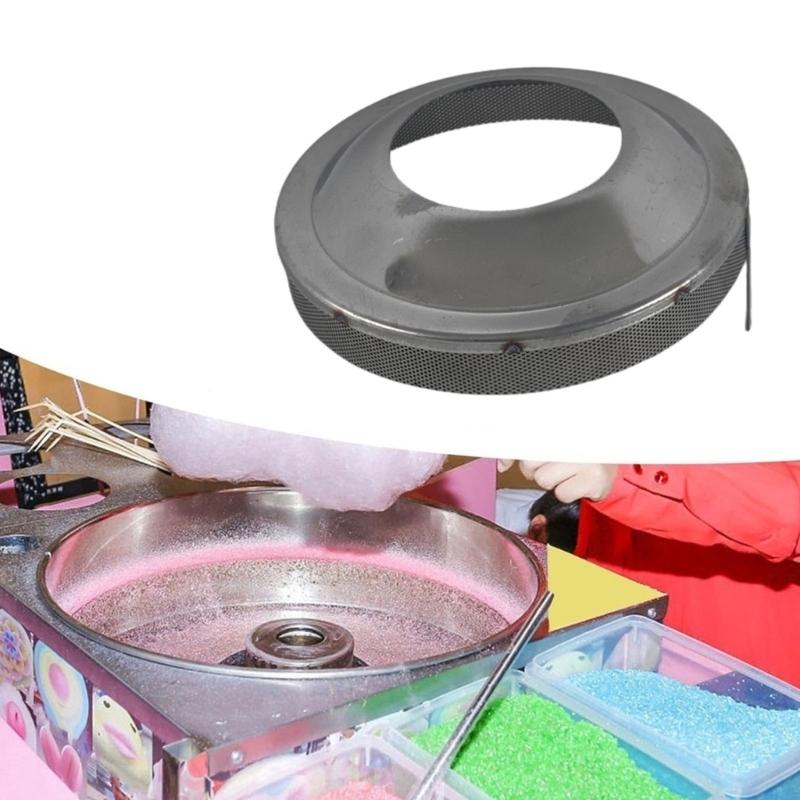 Practical Metal Sugar Net Cover For Cotton Candy Machine Efficient Sugar Distribution Accessory