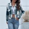 New Minimalist And Versatile Commuting Casual Women'S Long Sleeved Sweatshirt Jacket Knitted Cardigan Jacket