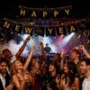 2026 Happy New Year Banner, Black and Gold Party Decorations New Year's Day Gala Party Decorations and Hanging Ornaments