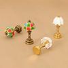 Doll House Mini Model Home Scene Simulation Mini Decoration Diy Lamp Decoration Accessories