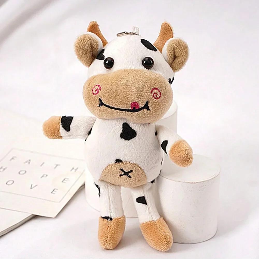 1pc-Cute pet cow plush toy - the perfect anxiety relief and calming aid for cats and dogs