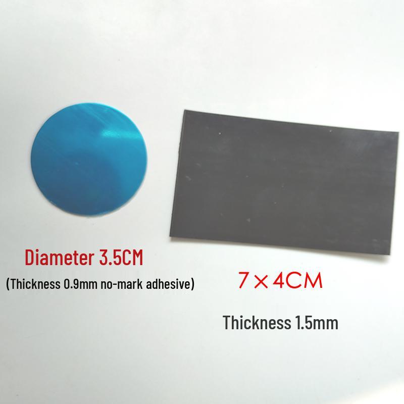 Cuttable Magnetic Patch Rinse Cup Sticker for DIY Upside-Down Storage