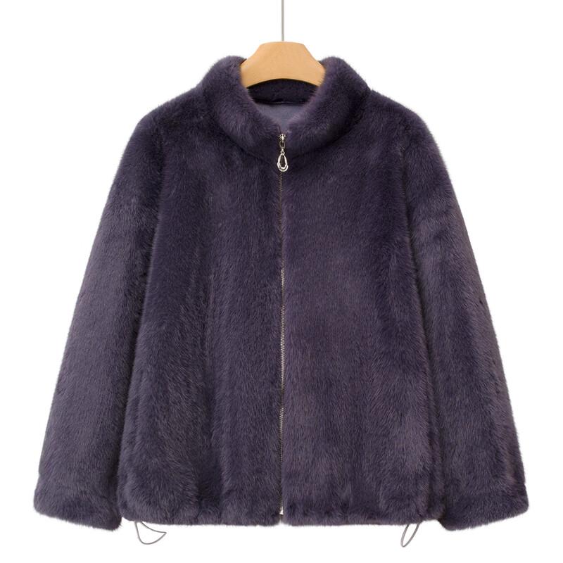 

YUZHAOLIN Women s Winter Padded Lapel Coat 2XL