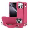 Premium Genuine Leather Case For iPhone 16 Pro Max Phone Cases 15Pro 14 13 12 11 Wristband Strap Bracket Back Card Holder Cover