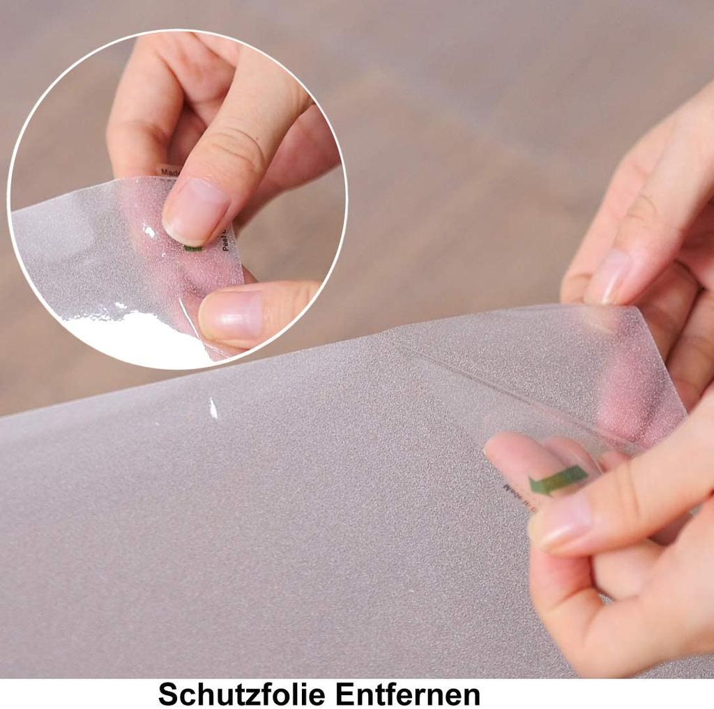 Frosted Privacy Glass Window Film Opaque Glass Vinyl Matte Window Sticker Door Cover Anti-UV Self Adhesive Film for Office Home