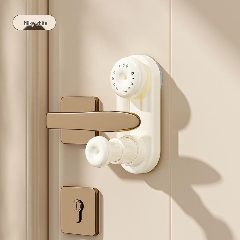 Child and Pet Safety Door Lock - Anti-Cat Handle Blocker and Opening Preventer