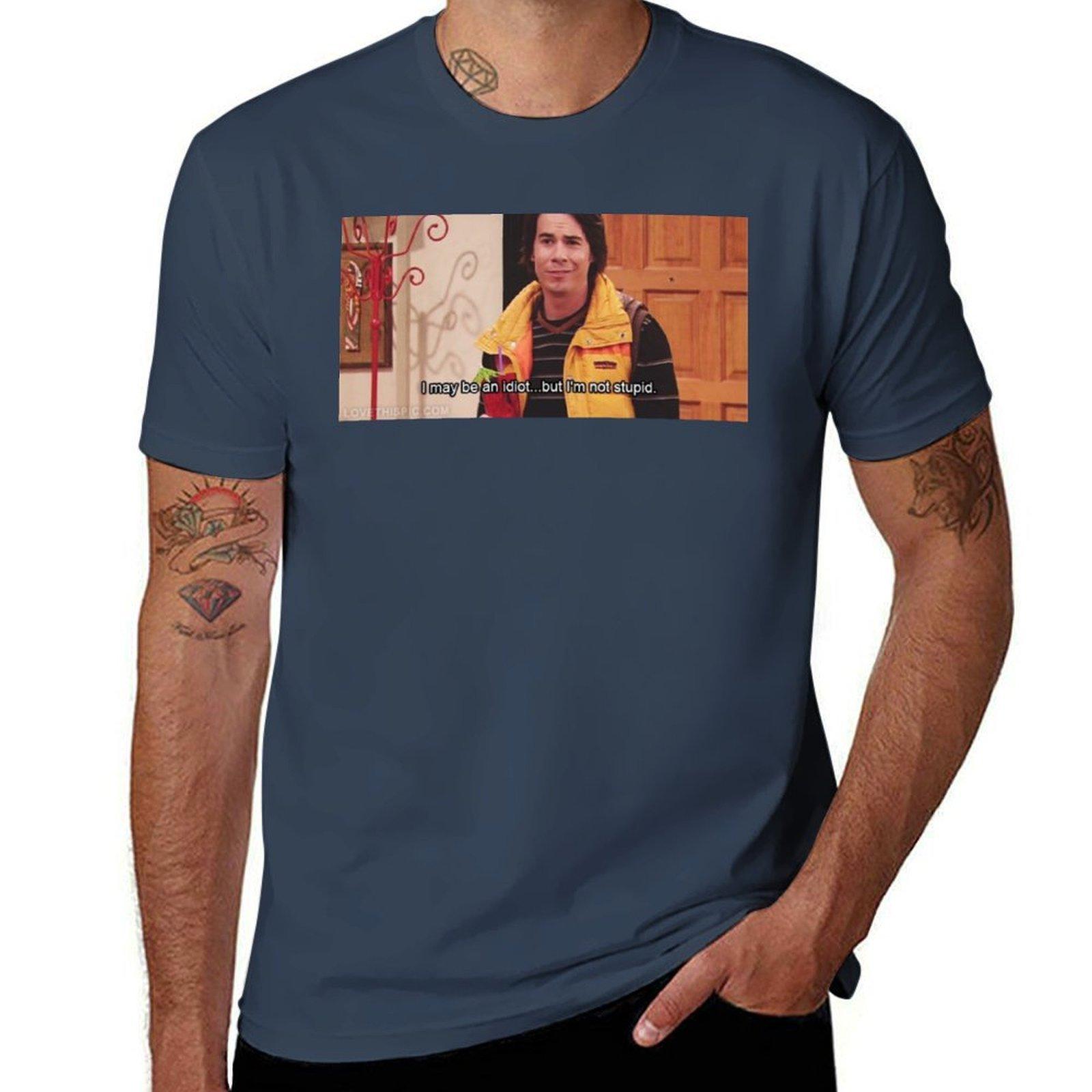 I May Be An Idiot But Im Not Stupid Tshirt Halloween Casual Tshirt S