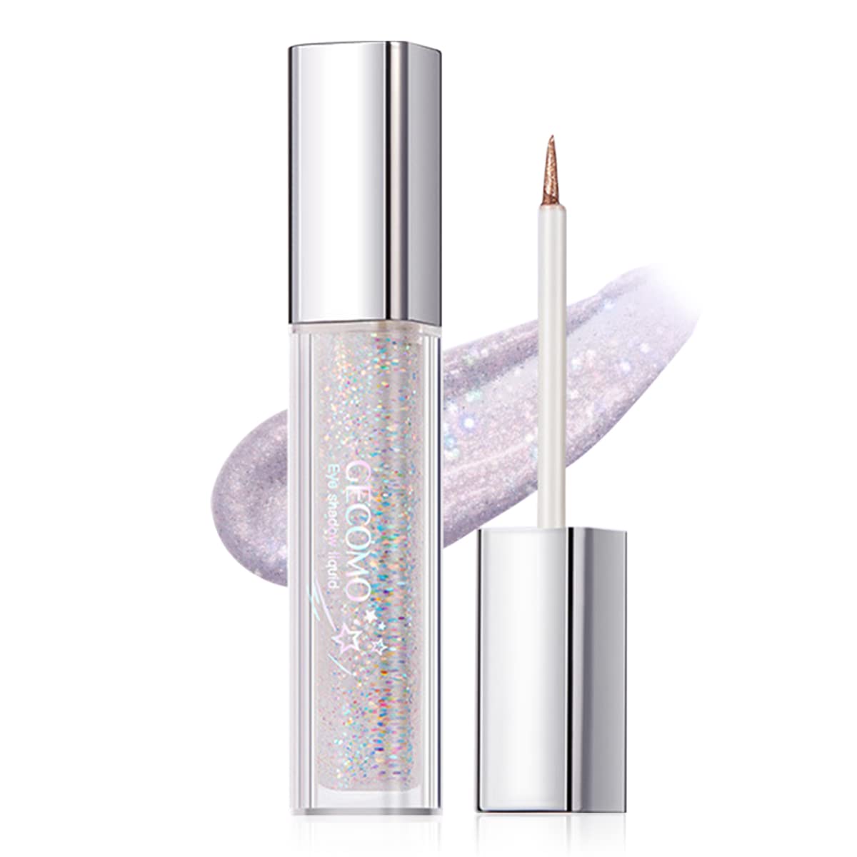 

GECOMO Streamer Gorgeous Liquid Eyeshadow Wrapper 6,5 мл - 02#Glass