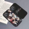 Kpop S-Stray-Kids Leather Phone Case For IPhone 16 14 15 Pro Plus 13 12 11 Pro Max Silicone Cover