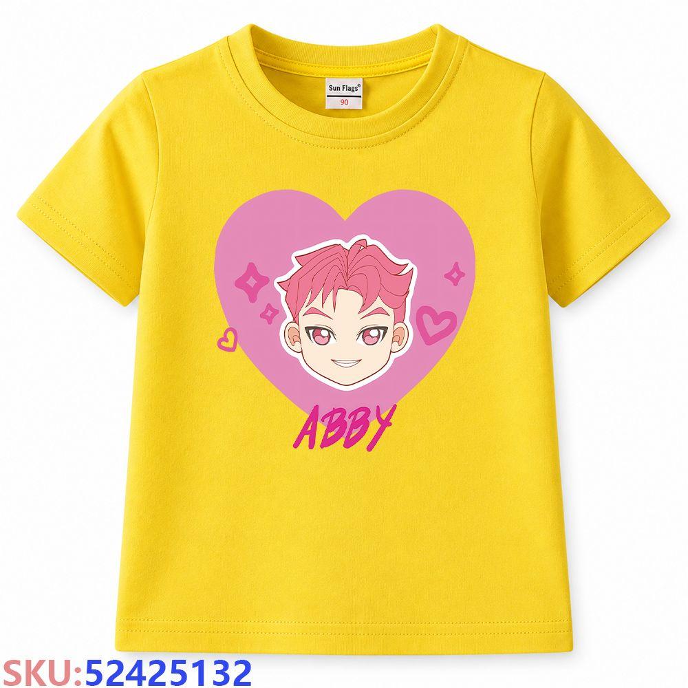 KPop Demon Hunters Children's Cartoon Print T-shirt