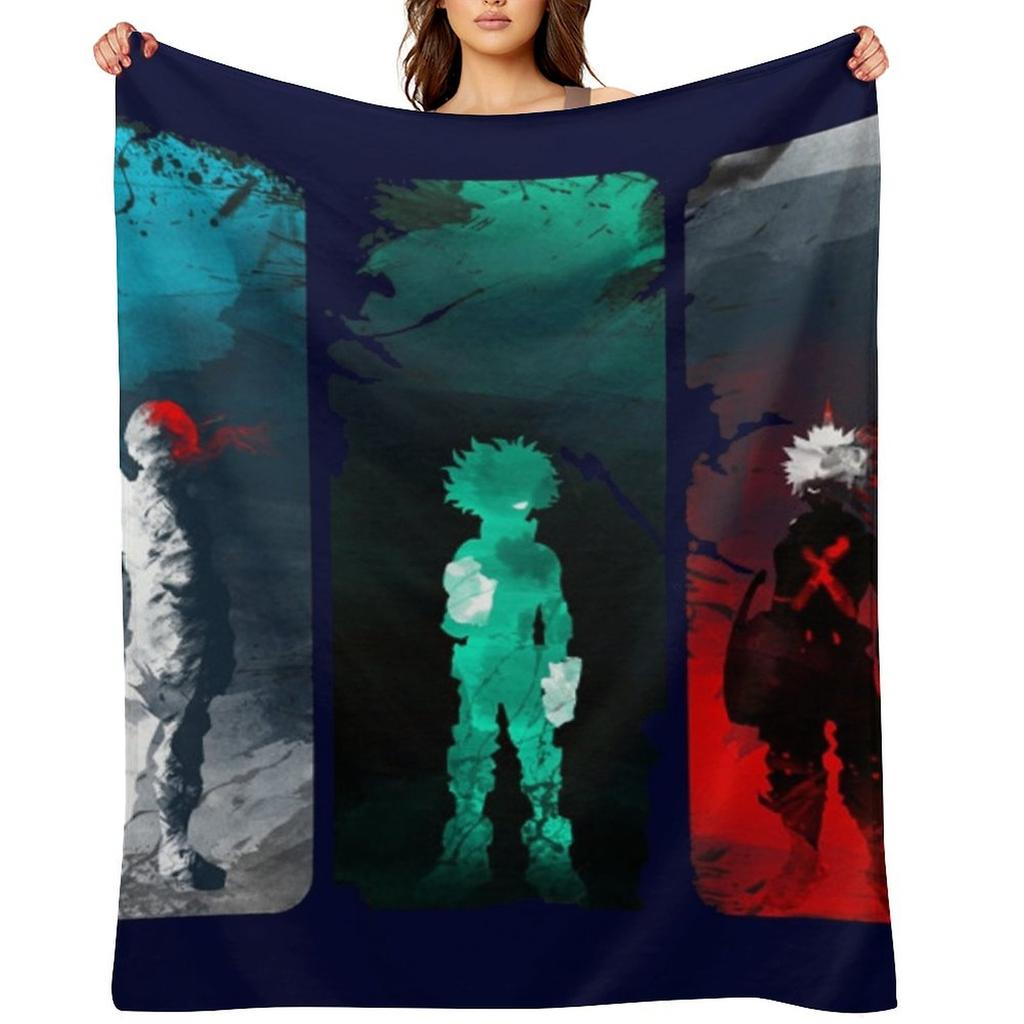 Three Hero For You Throw Blanket Sofa Quilt Bed covers anime Shaggy Blankets