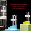 Water Bottle Drinker Clear Food Dispenser Container Set Mount In Cage