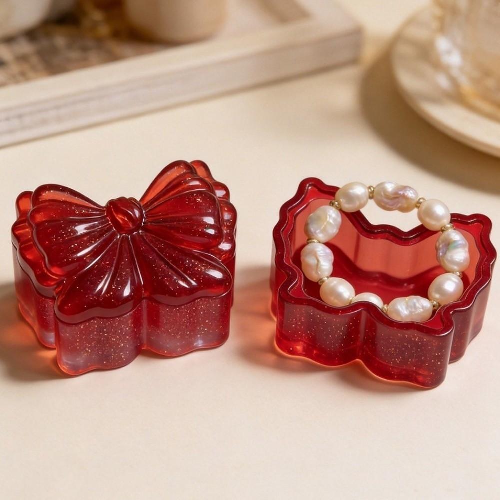 Bowknot Shape Silicone Candle Cup Mold Soft Soap Mould Butterfly Storage Box Mold  Plaster Craft