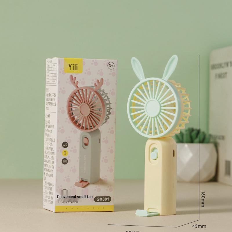 Dopamine Color Handheld Mini Fan - Portable Gift
