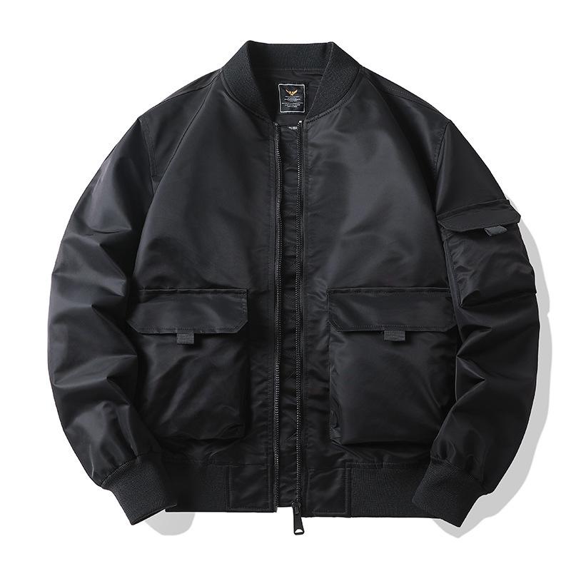 Men's 2026 Autumn/Winter Bomber Jacket: Tough Guy Air Force MA1 Pilot Style