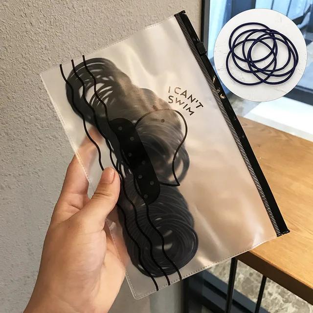 10/30/50/100uds/bolsa 5CM Accesorios para el Cabello Mujer Gomas Elásticas Scrunchies Gomas Elásticas para el Cabello Niña Sujetador de Cola de Caballo Gomas para el Cabello
