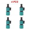 2/3/4PCS Quick Connector With Valve Atomization New Straight-through Abs Fast Couplings Accessories Prolong Hose Fittings Switch