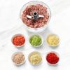 500/900ML Manual Meat Grinder Garlic Chopper Multifunction Vegetable Cutter Chopper Garlic Crusher Kitchen Gadgets