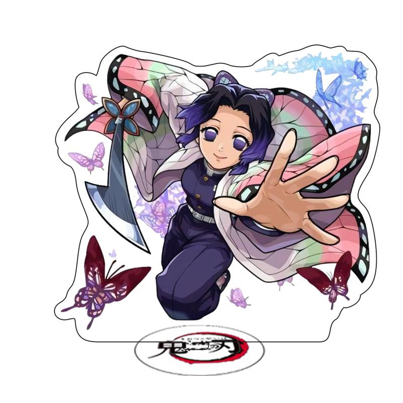 Demon Slayer Anime Acrylic Stand Kimetsu No Yaiba Kamado Tanjirou Hashira Giyuu Action Figure Desk Model Toy