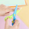 Kids' Colorful Safe Plastic Scissors for DIY and Kindergarten Crafting Projects