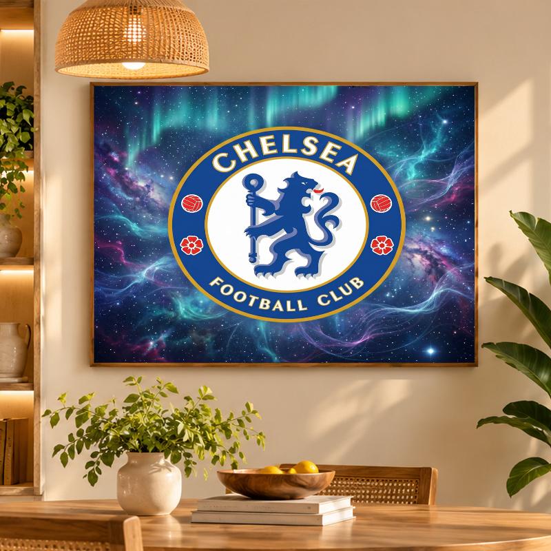 5D Diamond Painting Chelsea FC DIY Full Drill Diamond Art Kit Home Decoration