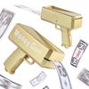 New Strange Electric Spray Money Gun Gold Version Spit Money Gun Shoot Money Money Parent-Child Interactive Toy