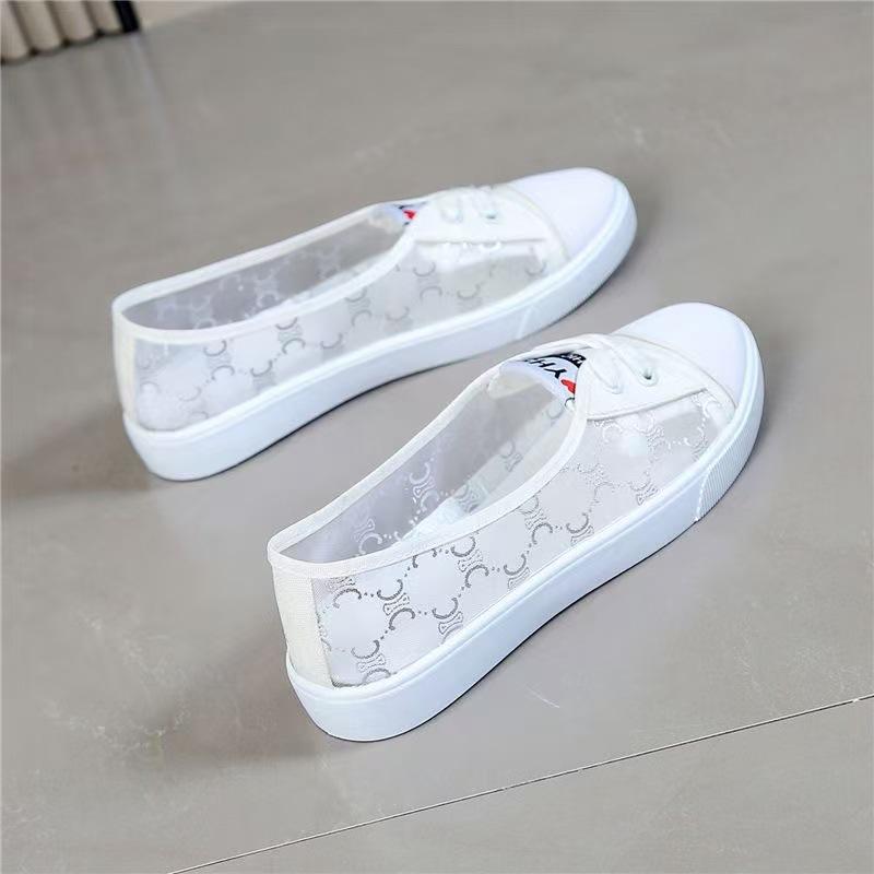 Women'S Canvas Casual Sports Shoes, Lightweight Low-Cut White Shoes, Suitable for Outdoor Activities, Home Use, And Lazy Shoes, Women Shoes