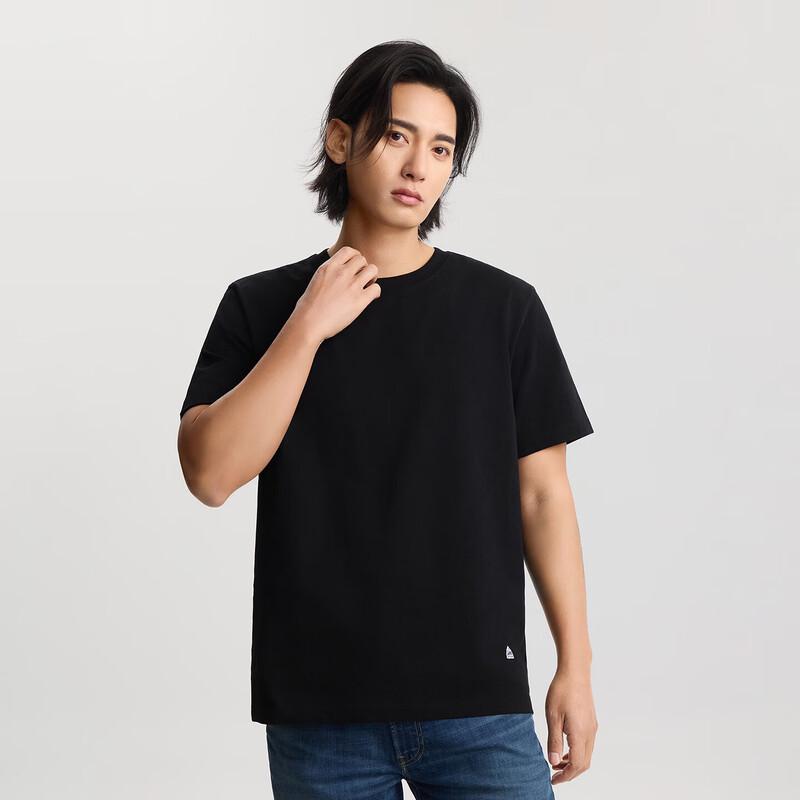 Lee Men's Logo Print Round Neck Short Sleeve T-Shirt