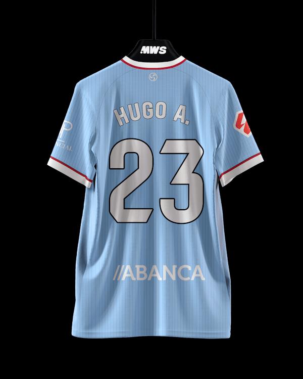 2026 Celta De Vigo 3D Print Football Jersey Men Women Summer Sports Outdoors T-shirt Breathable Quick Drying Streetwear Clothing
