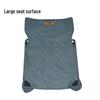 Stainless Steel Folding Outdoor Chair with Backrest for Picnic, Fishing, Sketching, and Camping