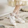 Lolita Shoes Women High Heels Pendant Lace Straps Bow Cute Girls Princess Tea Party Pumps Students Lovely Plus Size 34-48