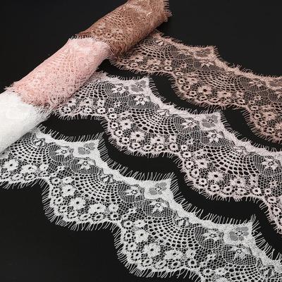 3 Yards DIY Lace Fabric 9.5cm Webbing Embroidered Ribbon for Women DIY Cloth Curtain Home Decor Accessories