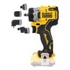 DEWALT 12V MAX* Безщітковий акумуляторний багатофункціональний дриль/шуруповерт Штепсель CN (адаптер в комплекті)