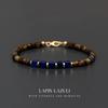 Handmade Opal Beaded Bracelet, Elastic Stretch Rope Natural Gemstone Bead Bangle Jewelry