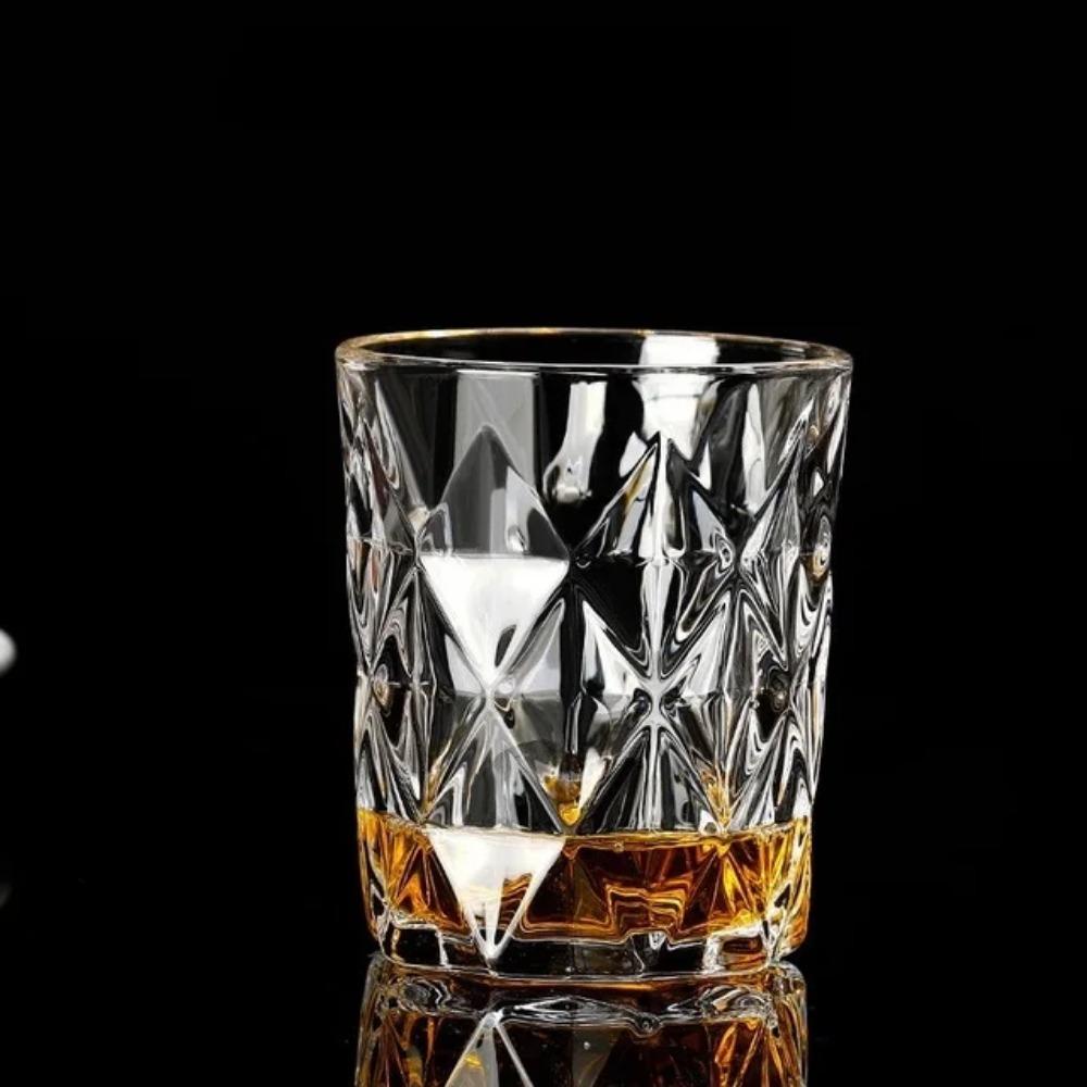 Crystal Glass Wine Red Bottle + Cups Wine Decanter Whiskey Liqour Pourer Home Bar Vodka Beer Bottle Jar Jug JR