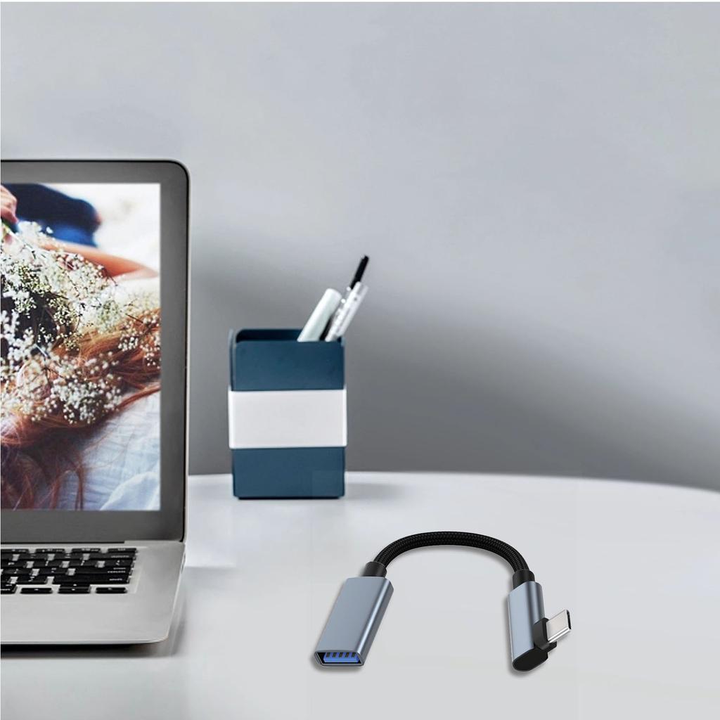 Adaptor USB C la USB 3.0, Adaptor OTG, Adaptor USB tip C la USB de 5 Gbps, Cabluri OTG mamă la USB-A pentru tab-ul laptop