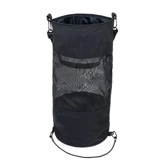 Collapsible Mesh Trash Can Garbage Bag Foldable Design Large Capacity Portable Boat Trash Bag Accessories