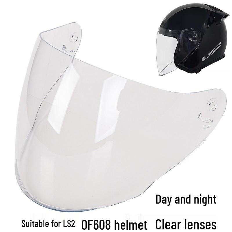 LS2 OF608 Half Helmet Visor Replacement | Model: OF-MHR-104