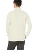 Amazon Essentials Men's Rib Knit Turtleneck Sweater, 100% Cotton, Ivory, Size XL