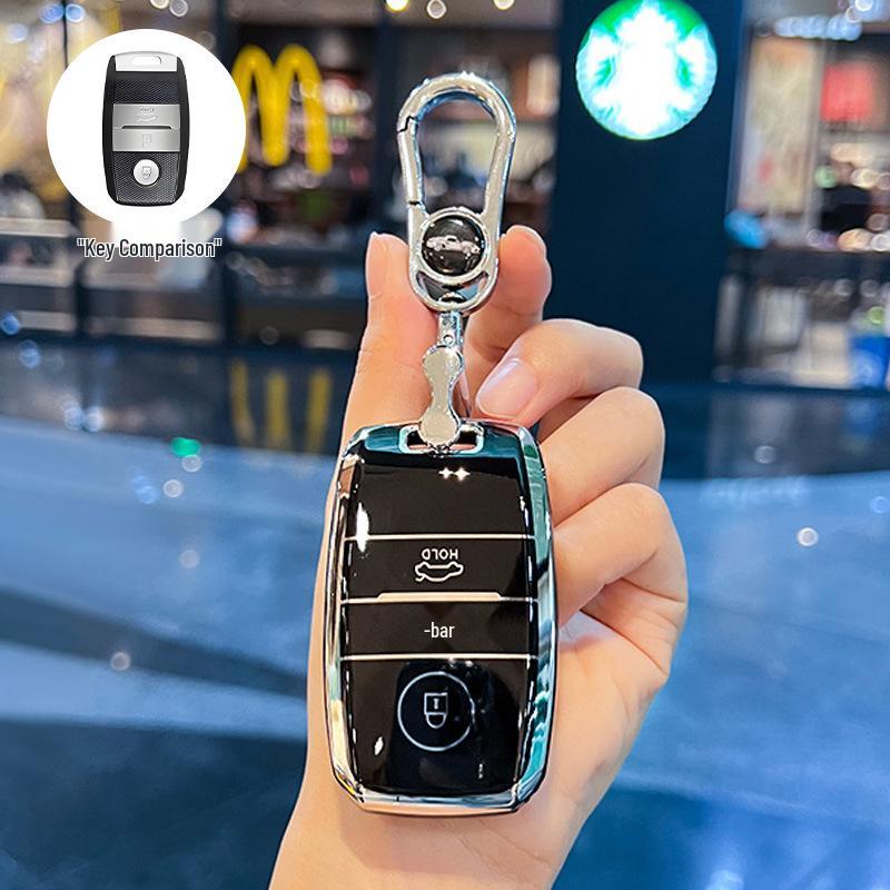 Kia Key Case Shell for K3, K4, K5, KX3, KX5, Sportage, Sorento, Yipao, and K5 Models