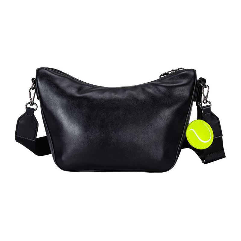 New Anta Life Collection PU Crossbody Bag, Shoulder Bag Regular Unisex Black 192428129-1