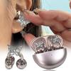 1 Pairs High-quality Open Only Ear Clip-on Rhinestones Design For Women Ear Exquisite Accessory C9H6
