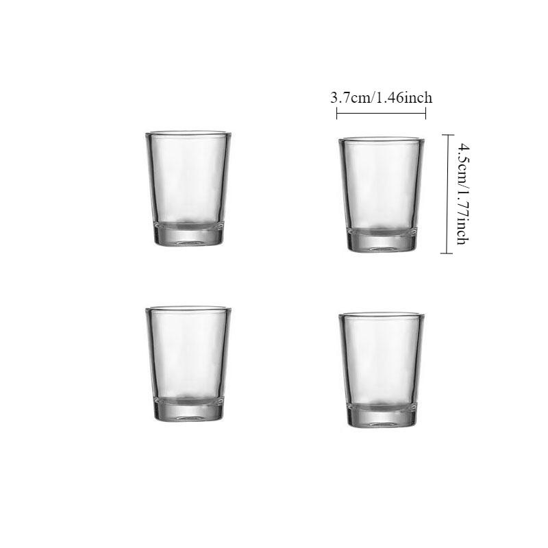 10ml/35ml/26ml Luxury Wine Glass Exquisite Vodka Glass Simple High End Baijiu Goblet Household Whiskey Glass Spirits Cup Gifts