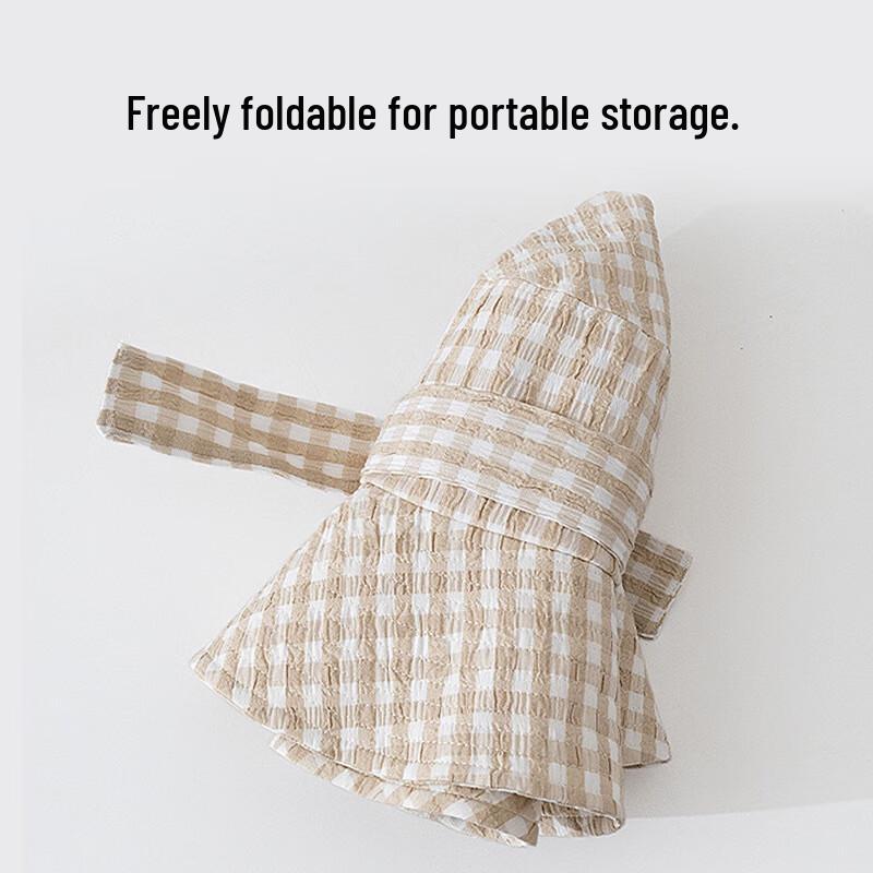 Women's Plaid Bowknot Wide-Brim Bucket Hat